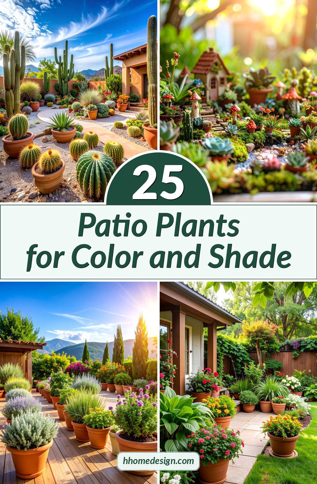 25 Patio Plants for Color and Shade