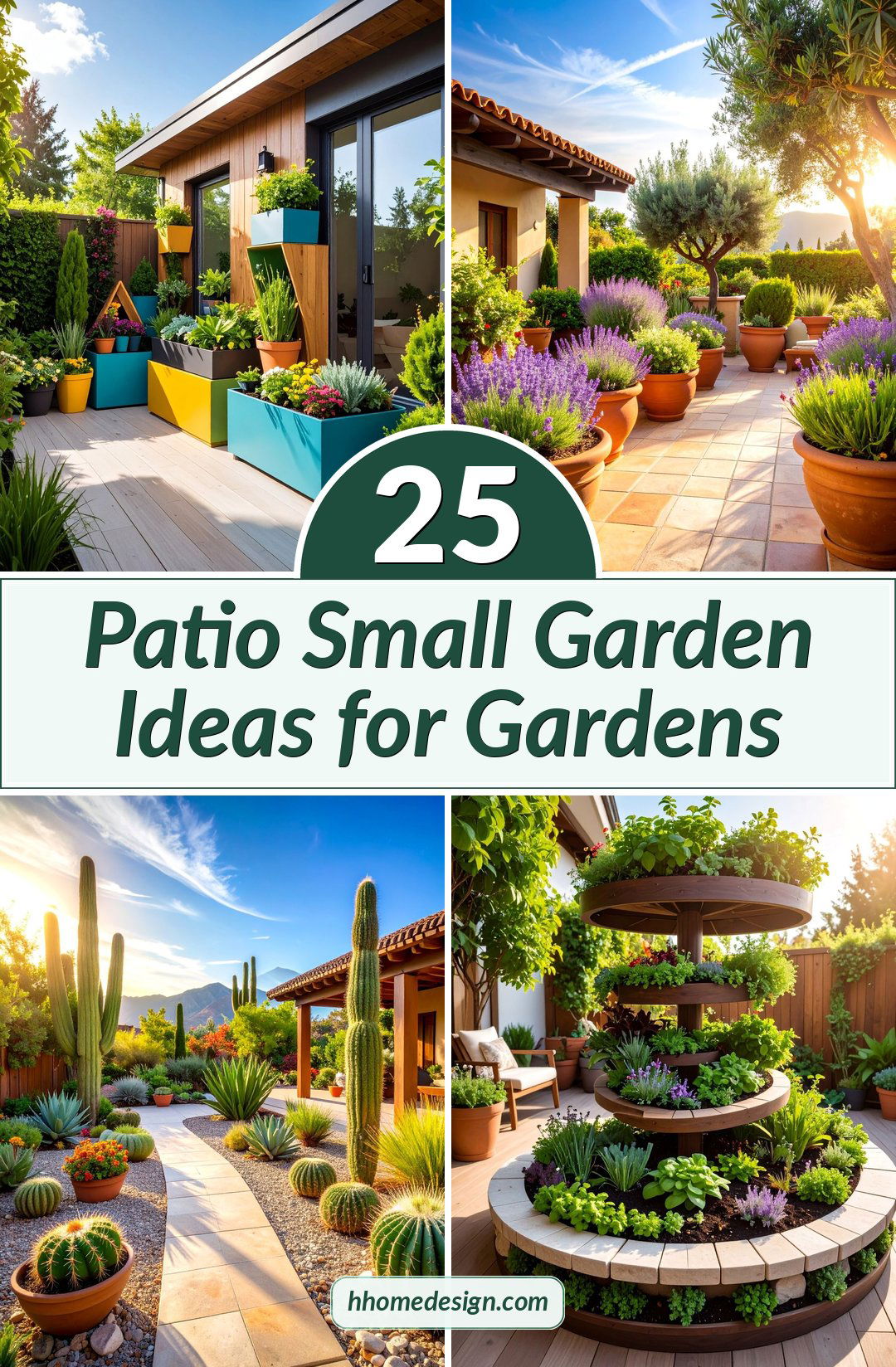 25 Patio Small Garden Ideas for Gardens