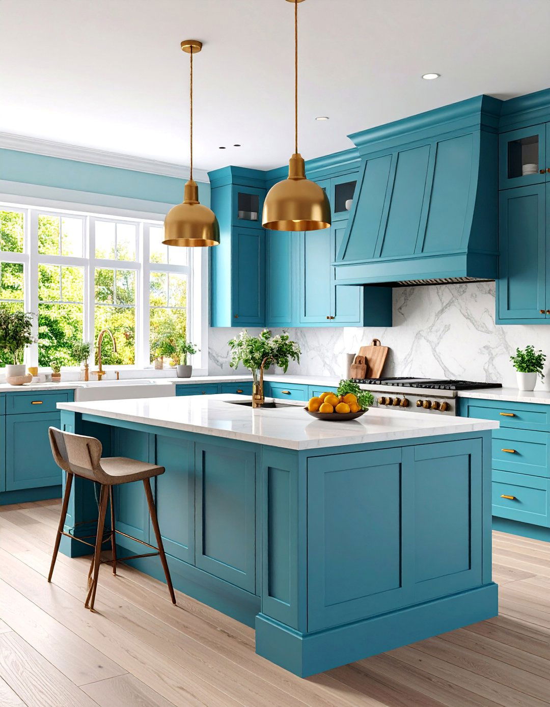 Peninsula Island with Back to Back Cabinet Systems - 25 Kitchen Island Storage Ideas