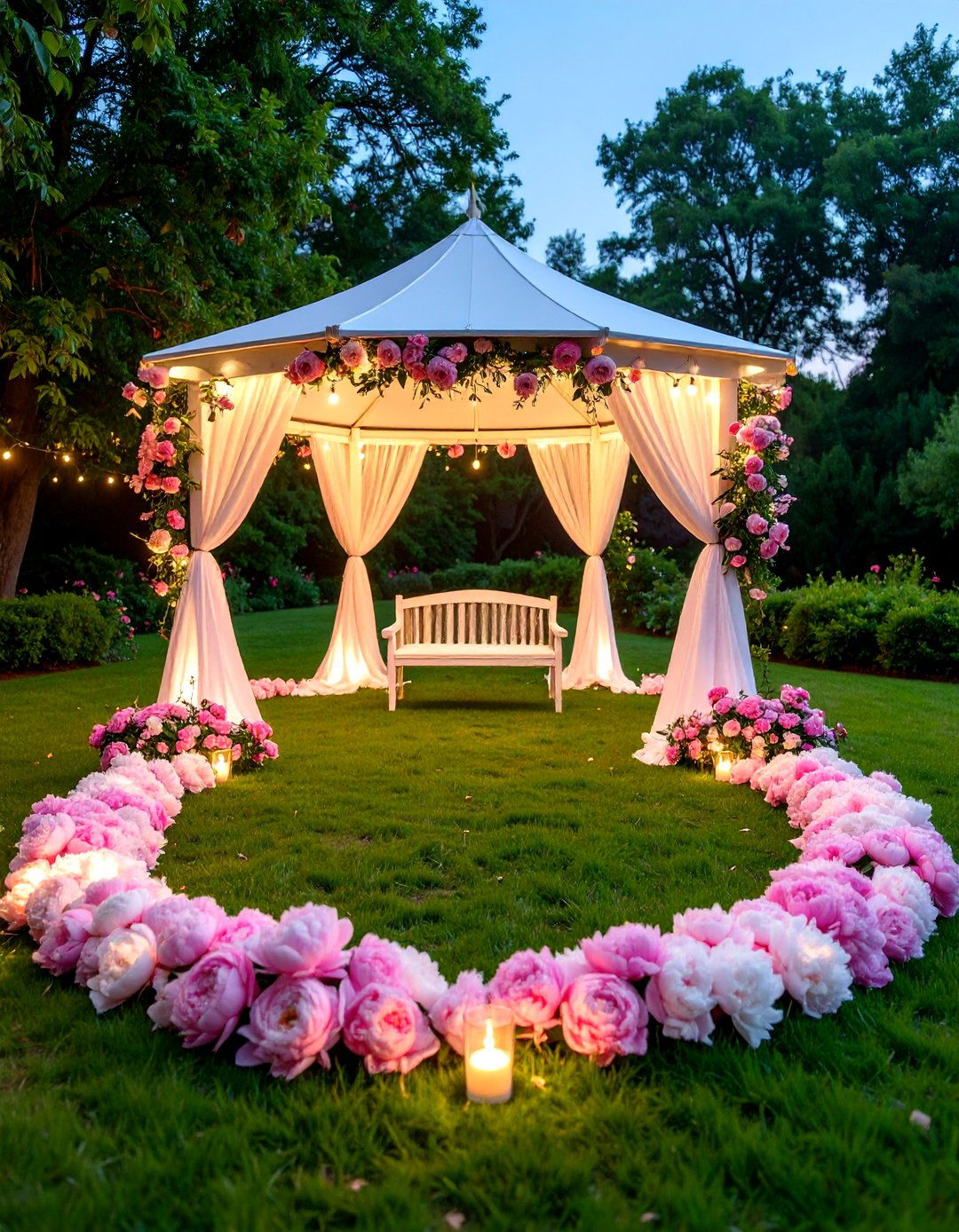 Peony Pink Wedding Garden Photo Spot - 25 Pink Garden Ideas