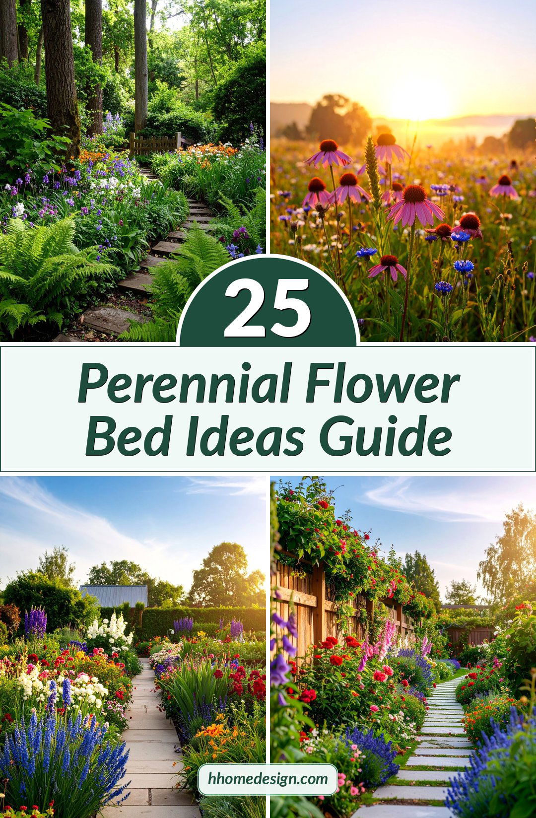 25 Perennial Flower Bed Ideas Guide