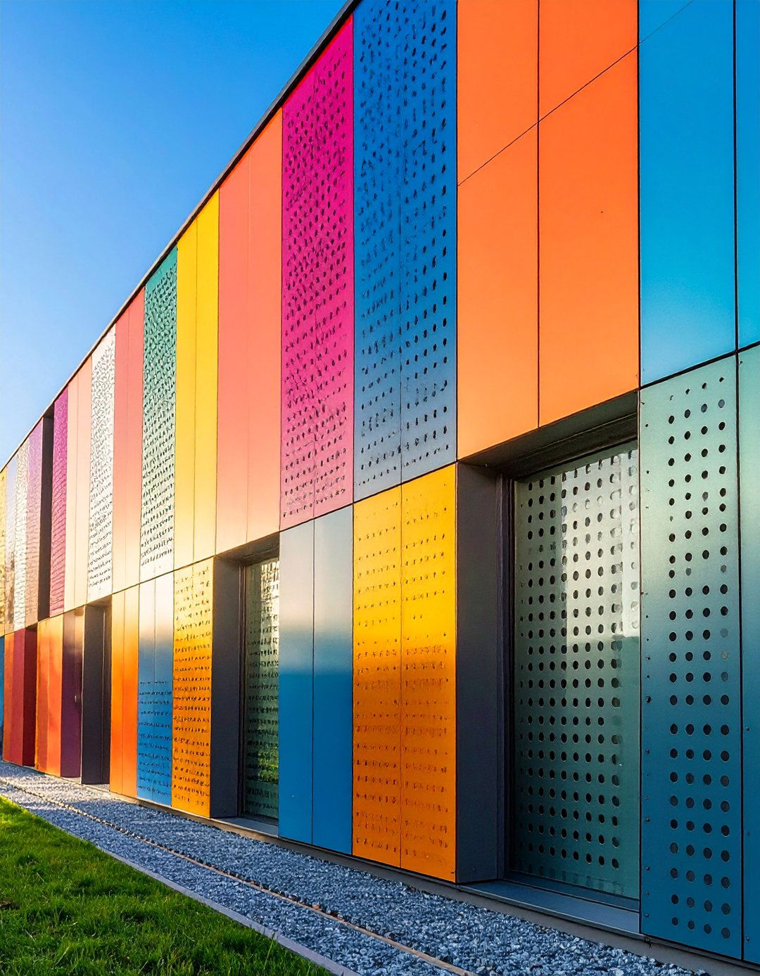 Perforated Metal Siding Panels - 25 Modern Siding Ideas for a Contemporary Home
