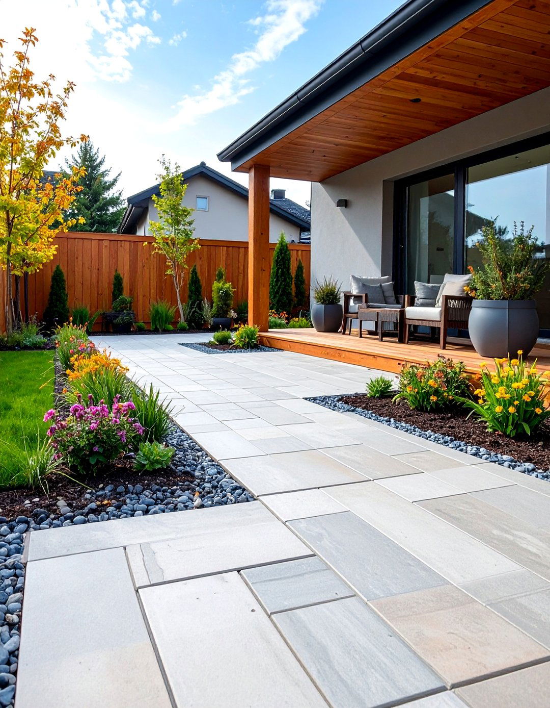 Permeable Paver Patio for Eco Friendly Drainage - 25 Paver Patio Ideas