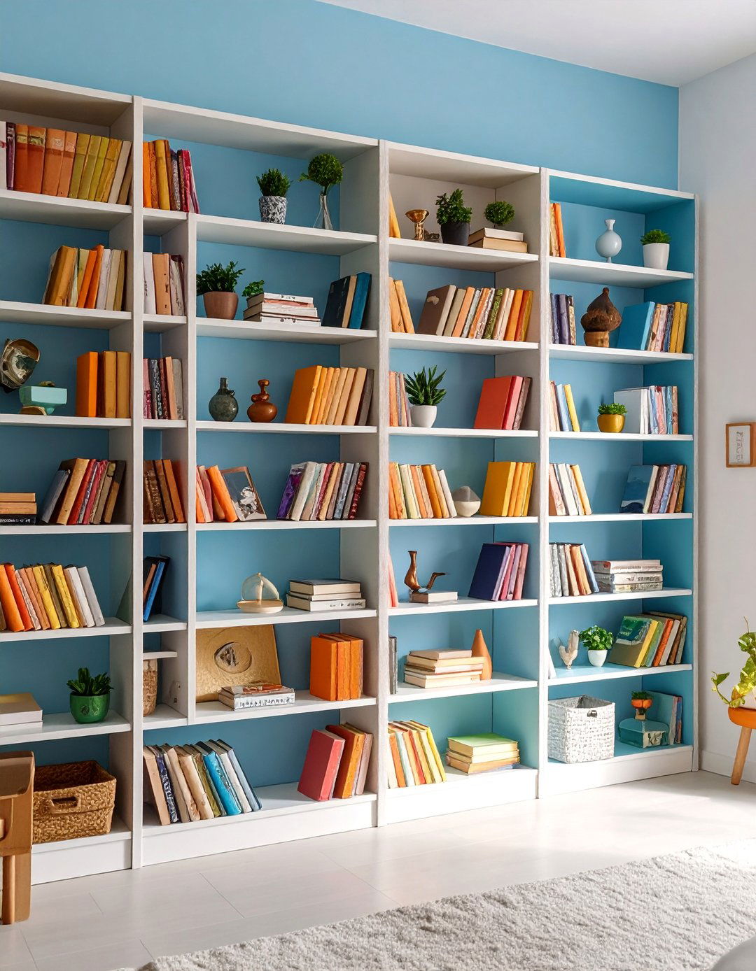 Personal Collection Theme Bookshelf Styling - 25 Bookshelf Decor Ideas