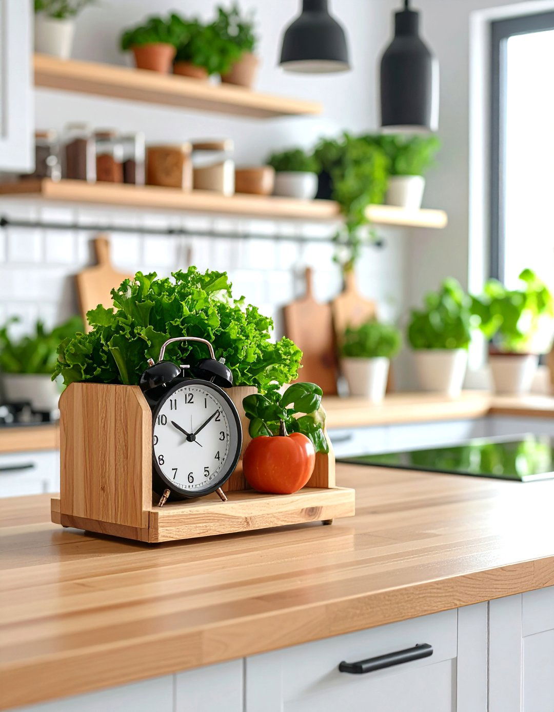 Personalized Cookbook Stand Clock - 25 First Wedding Anniversary Gift Ideas