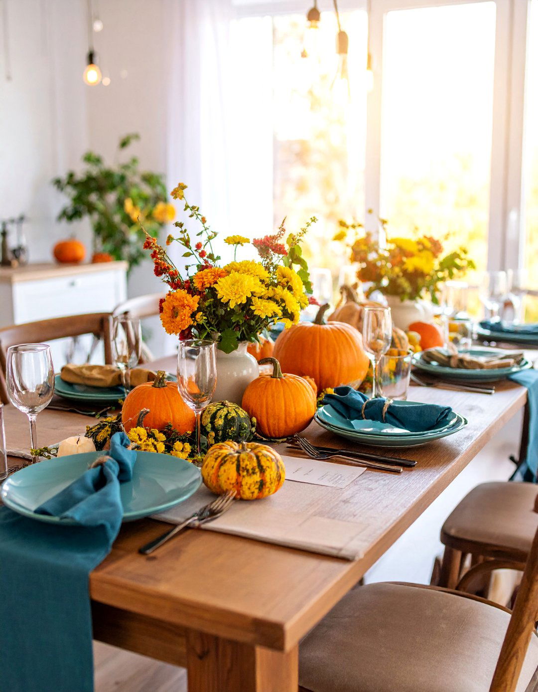 Personalized Place Setting Celebration - 25 Friendsgiving Decor Ideas