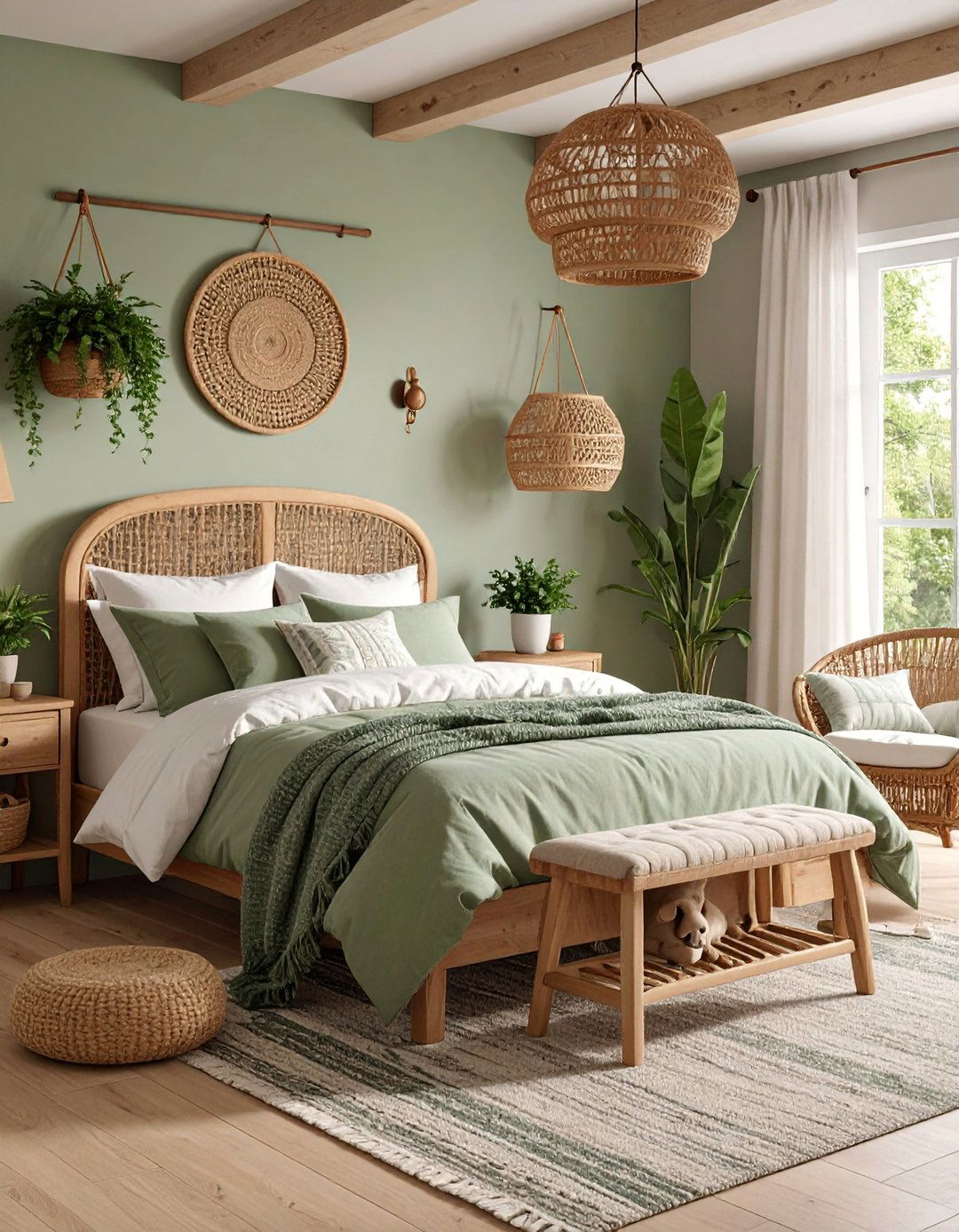 Pet Friendly Country Bedroom Setup - 25 Country Bedroom Ideas