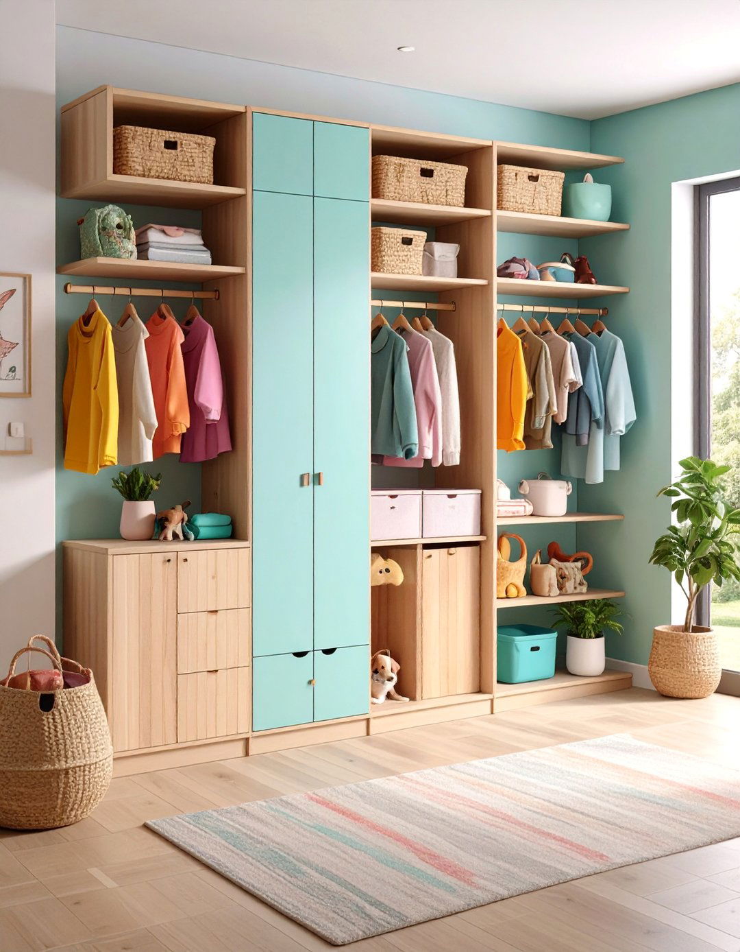 Pet Friendly Entry Closet with Integrated Animal Care - 25 Entry Closet Ideas