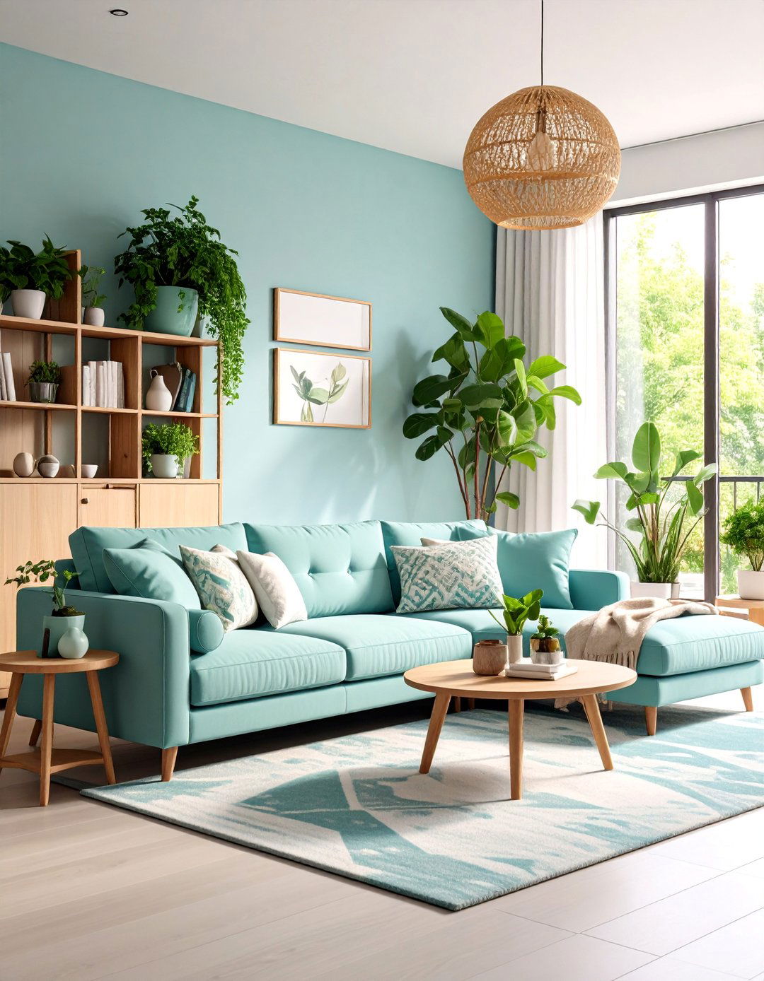 Pet Friendly Living Room with Durable Furniture - 25 Pottery Barn Living Room Ideas