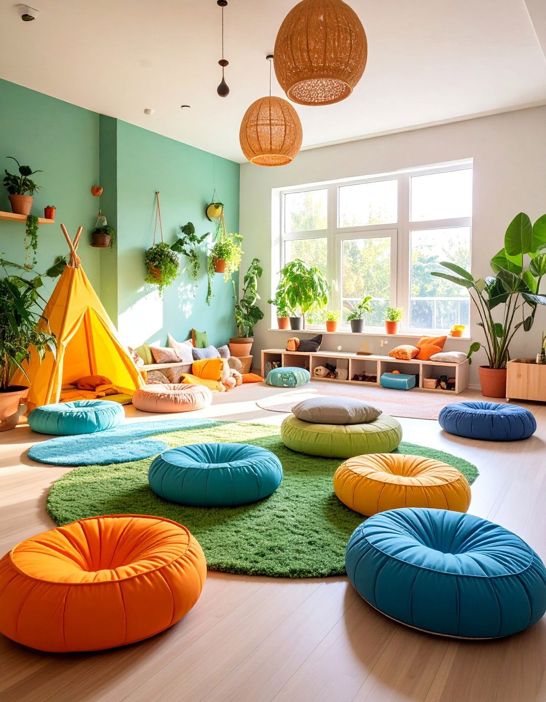 Pet Paradise Room with Sleeping and Play Areas - 25 Spare Room Ideas