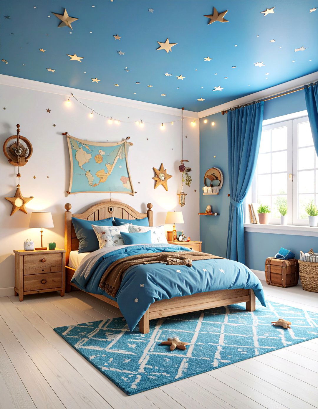 Peter Pan Neverland Flight Adventure - 25 Disney Bedroom Ideas