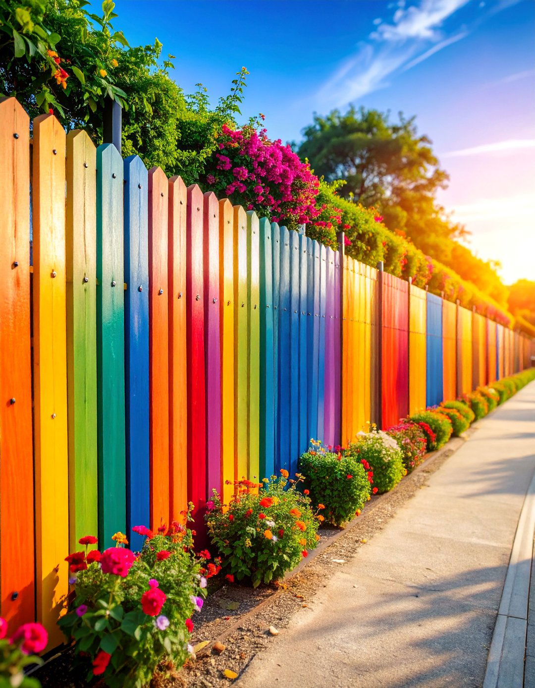 Photography Display Fence Gallery - 25 Fence Art Ideas