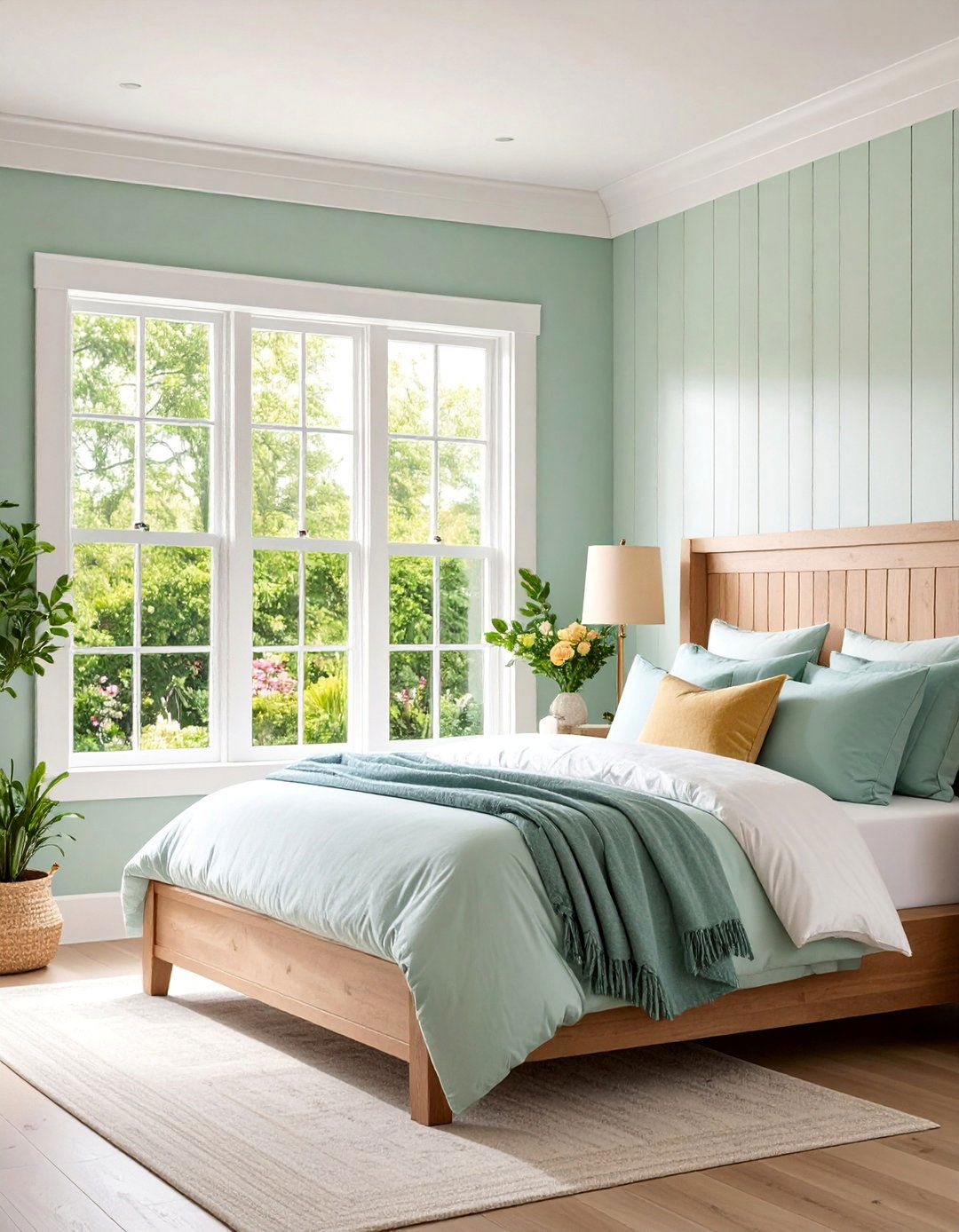 Picture Frame Style Window Trim - 25 Farmhouse Interior Window Trim Ideas