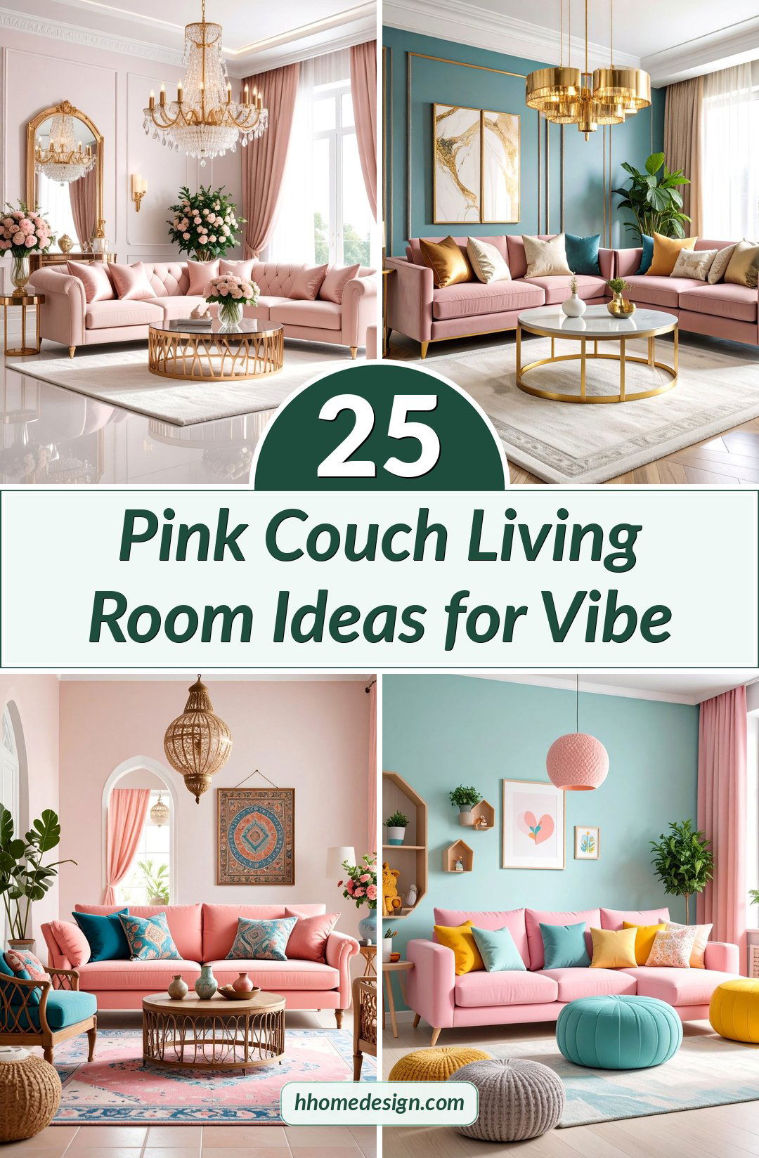25 Pink Couch Living Room Ideas for Vibe
