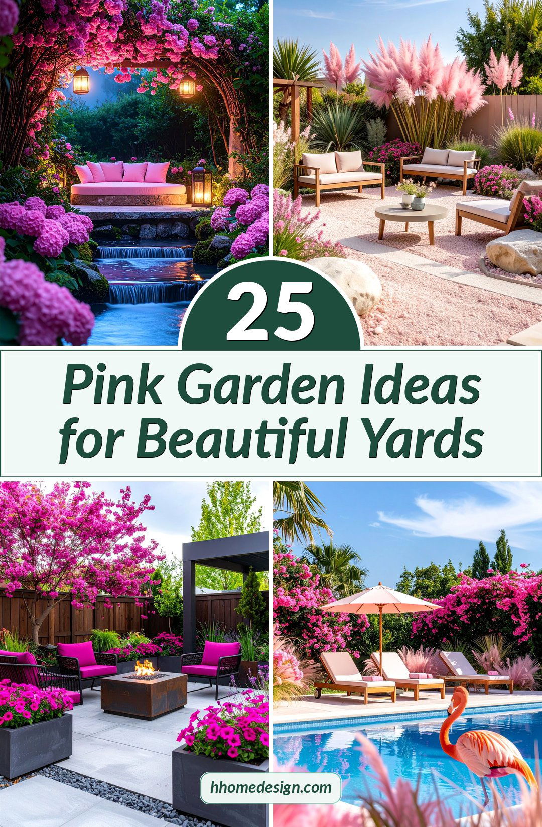 25 Pink Garden Ideas for Beautiful Yards