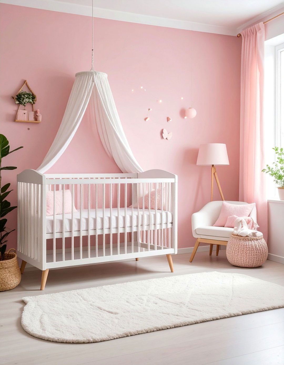 Pink Woodland Fairy Nursery Theme - 25 Pink Nursery Ideas