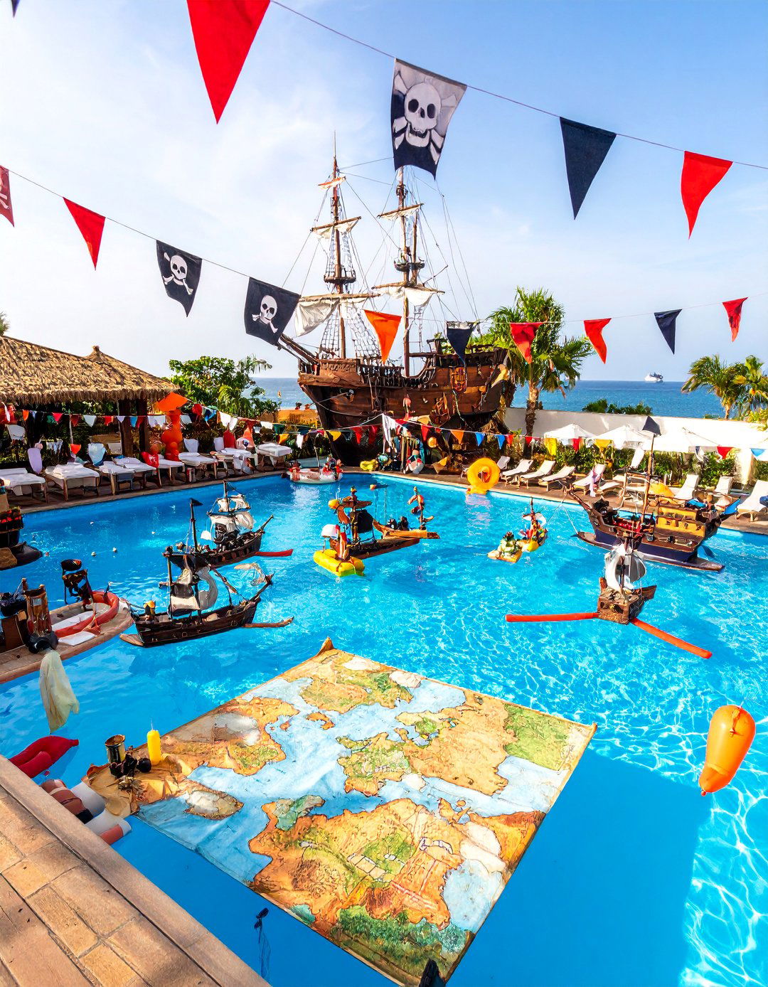 Pirate Adventure Pool Party - 25 Pool Party Ideas