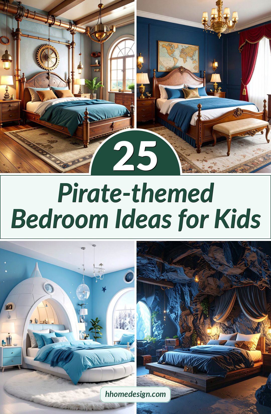 25 Pirate-themed Bedroom Ideas for Kids