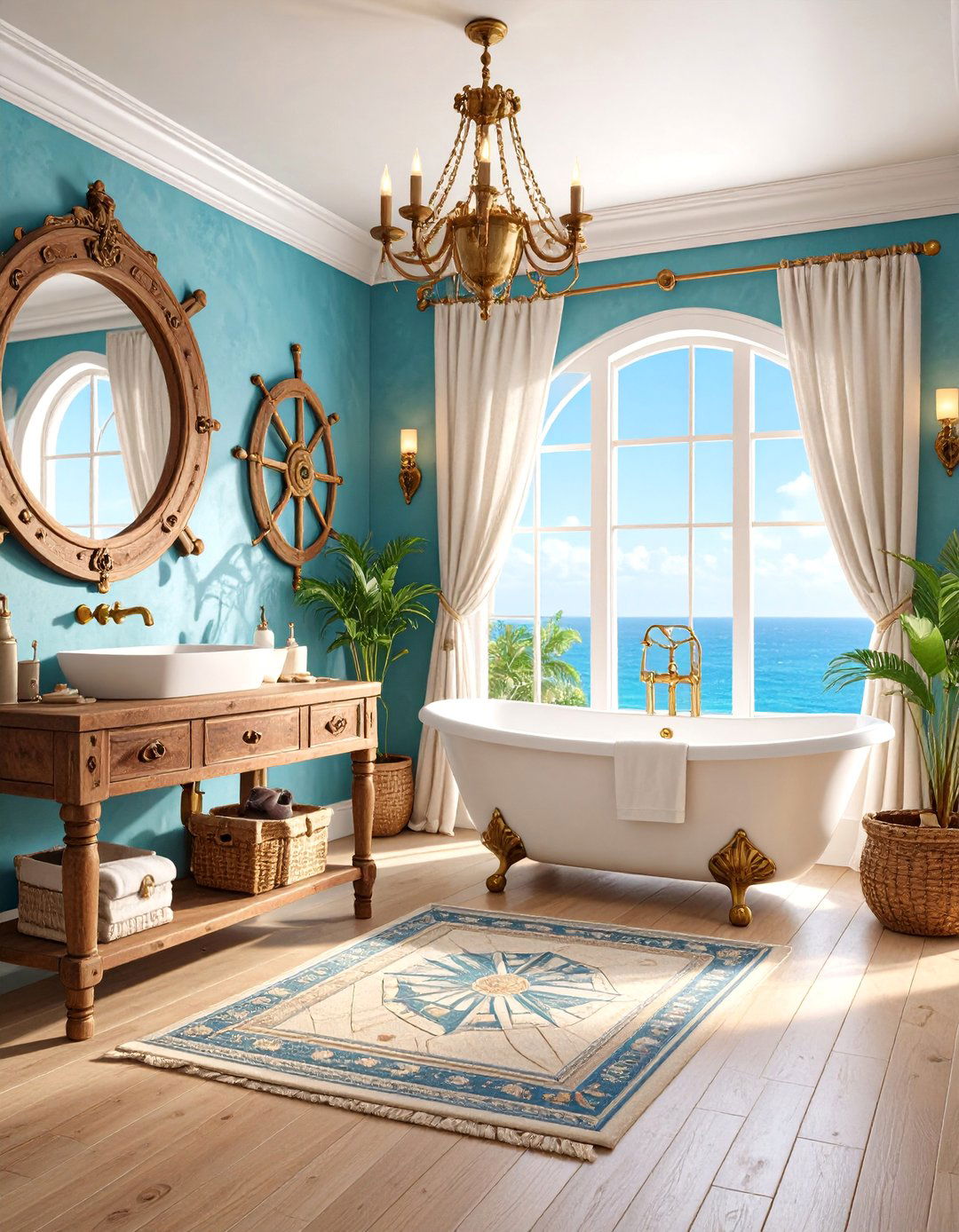 Pirates of the Caribbean Adventure Bathroom - 25 Disney Bathroom Ideas