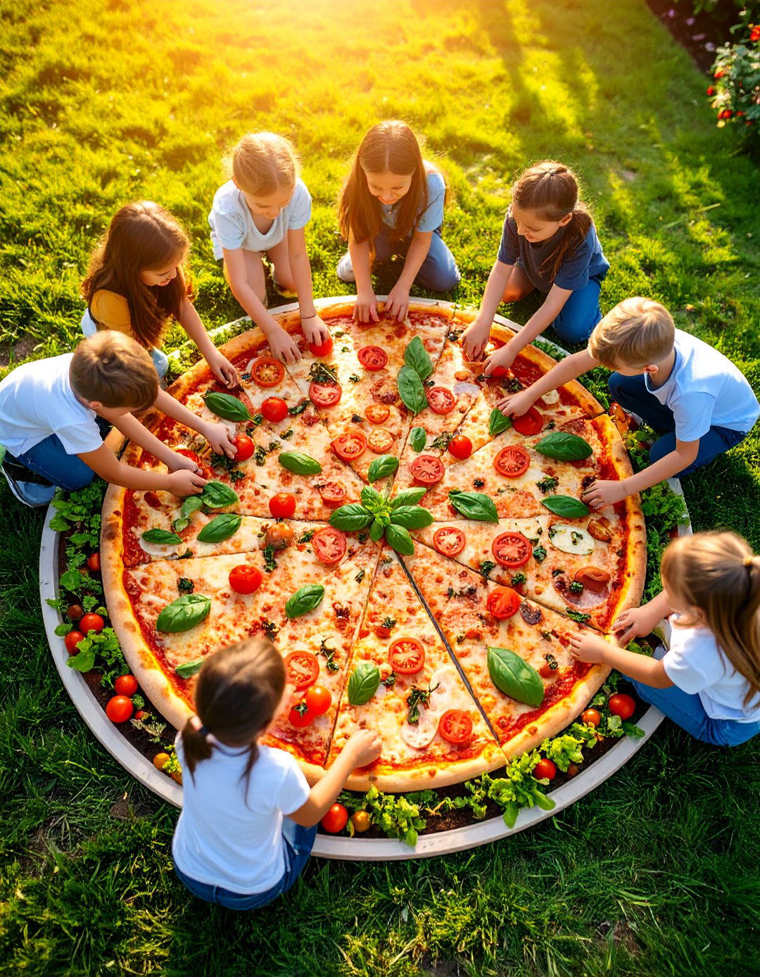 Pizza Theme School Garden - 25 School Garden Ideas