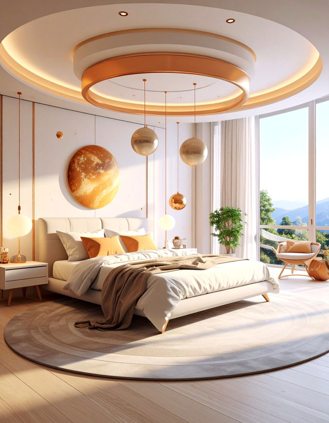 Planetary Ring System Showcase - 25 Space-themed Room Ideas