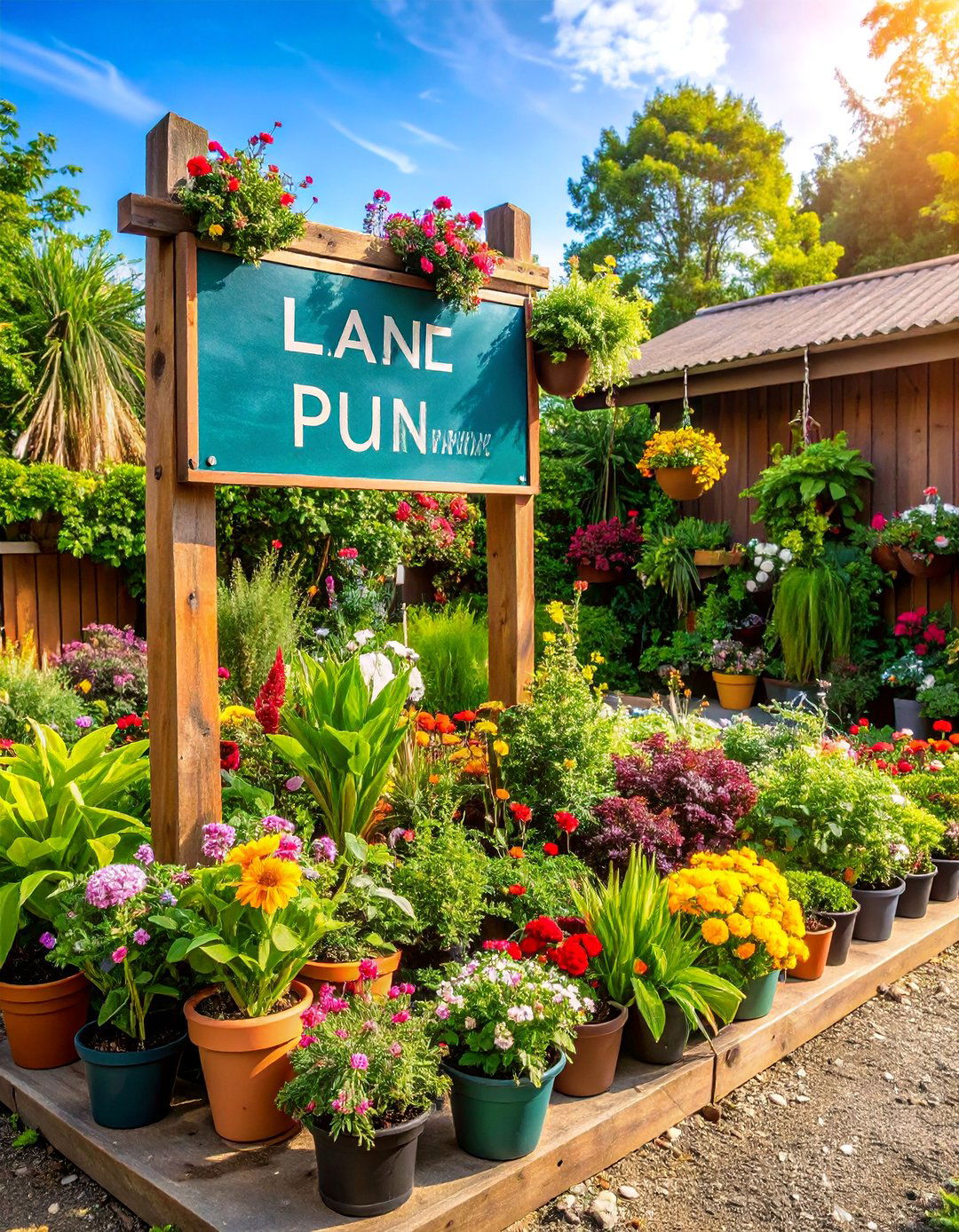 Plant Identification Signs with Punny Names - 25 Funny Garden Sign Ideas