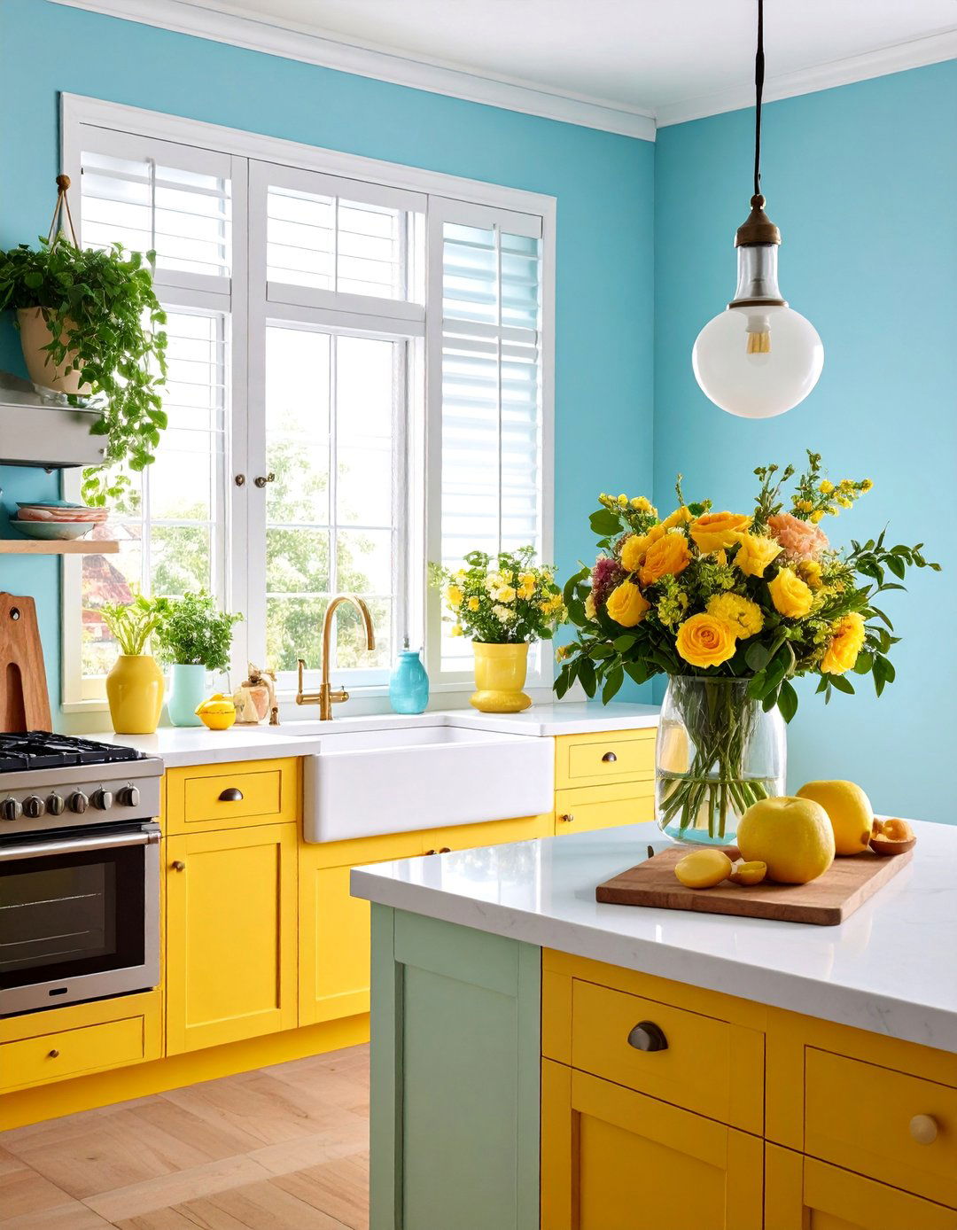 Plantation Shutter Interior Treatment - 25 Kitchen Window Ideas Over Sink