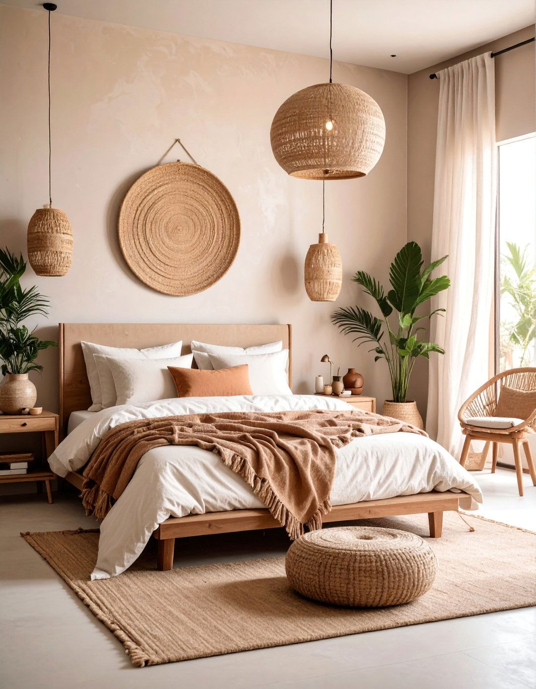 Plaster and Linen Minimalist Bedroom - 25 Luxury Interior Design Ideas