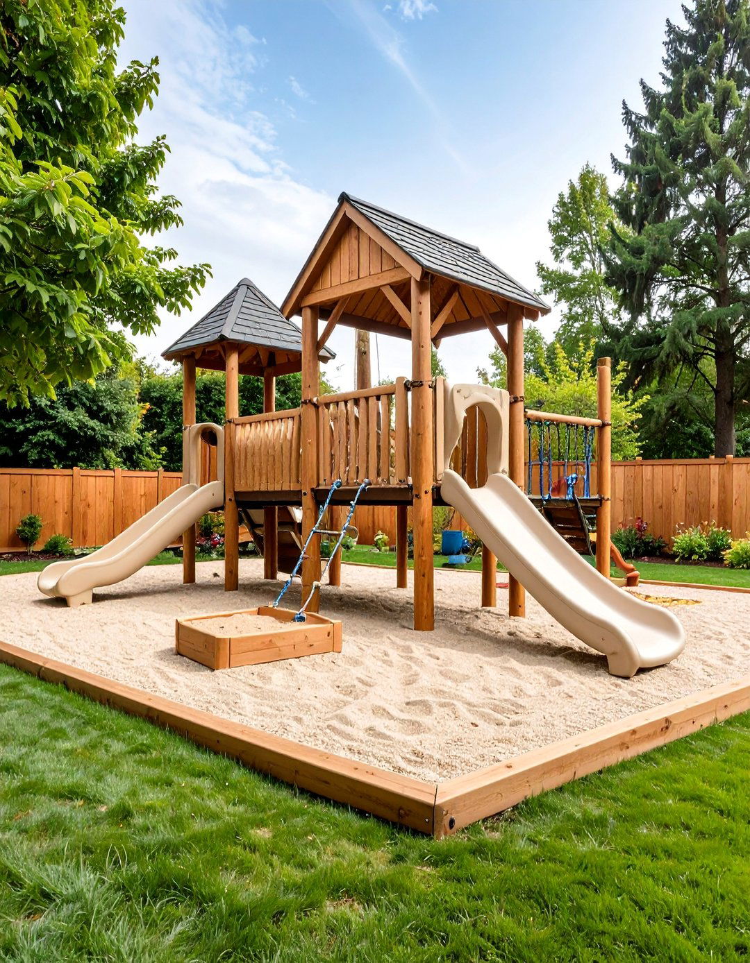 Playground Natural Play Area Design - 25 Cheap Backyard Makeover Ideas