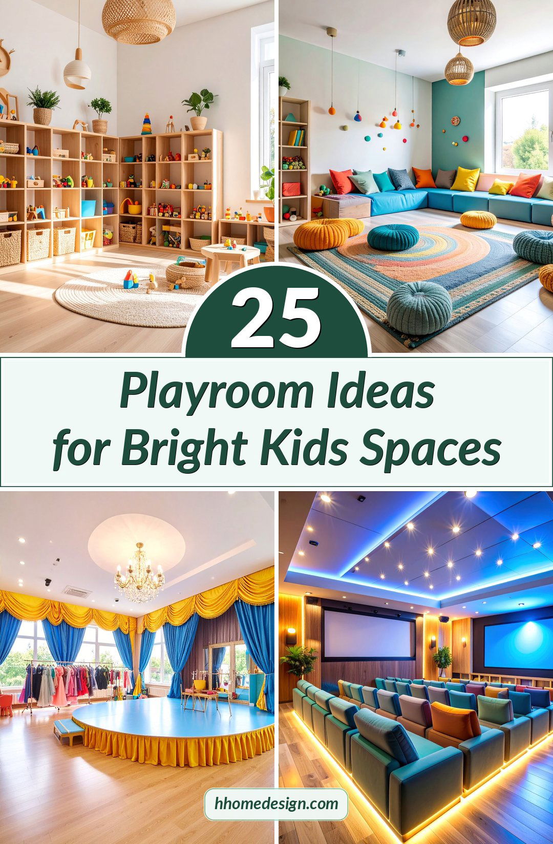 25 Playroom Ideas for Bright Kids Spaces