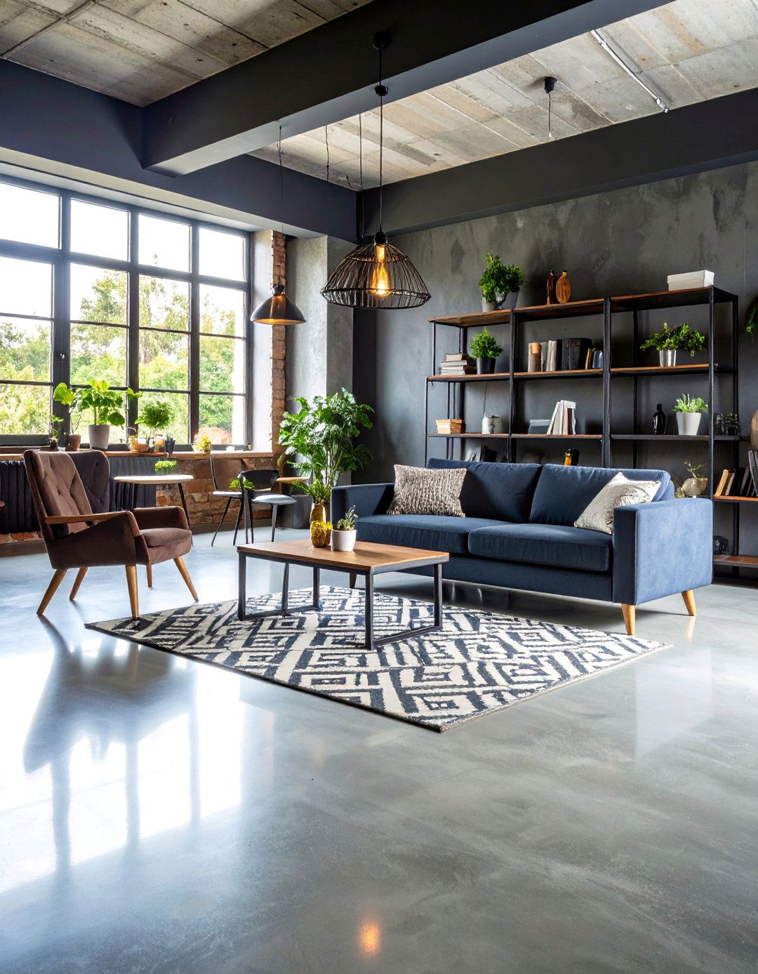 Polished Concrete Basement Floor - 25 Basement Floor Ideas