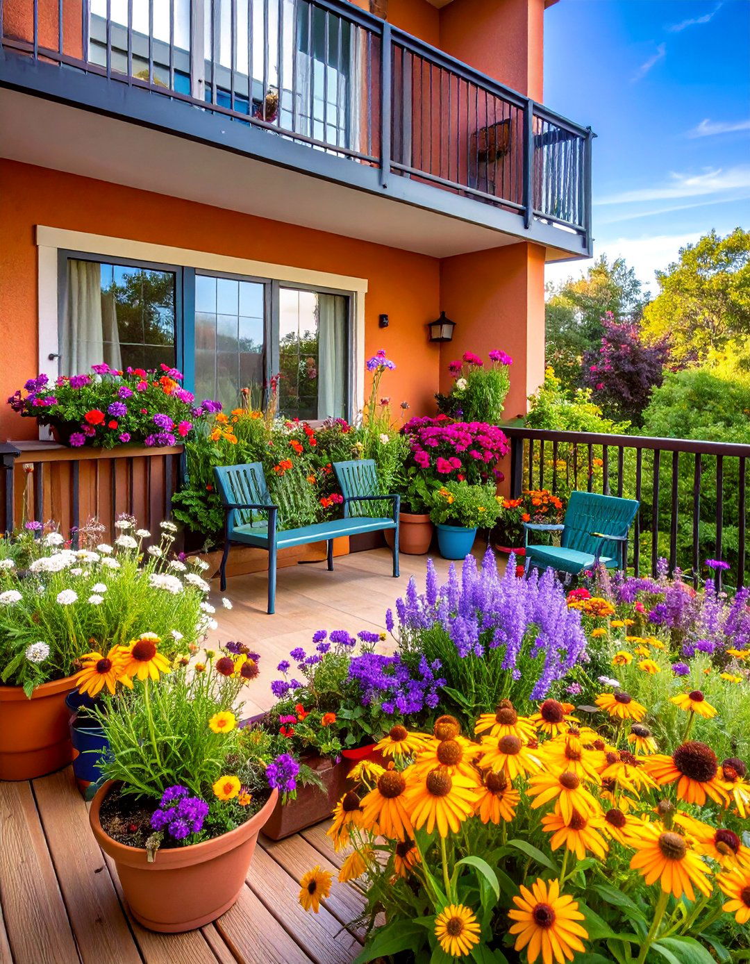 Pollinator Friendly Butterfly Garden - 25 Green Balcony Ideas