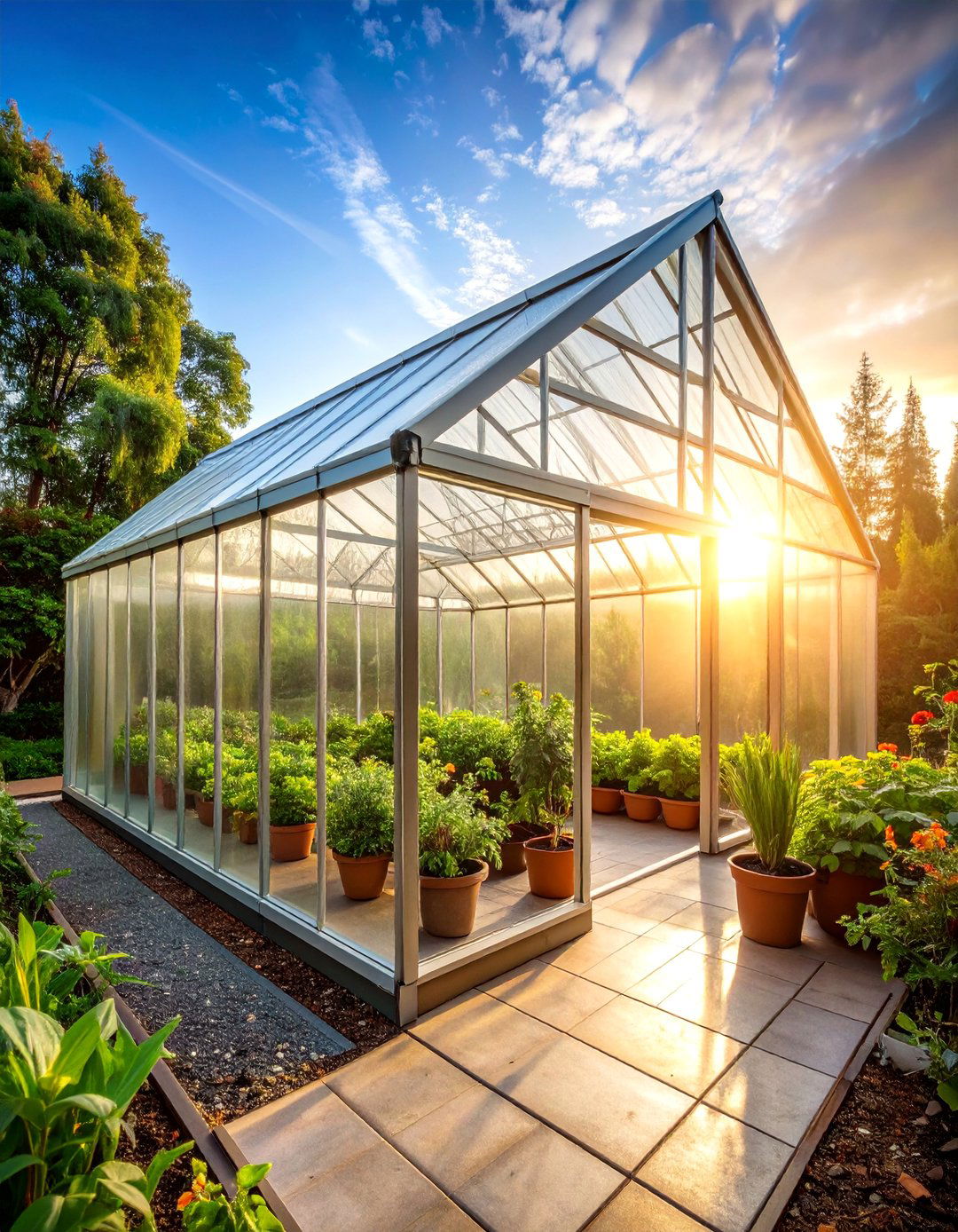 Polycarbonate Panel Greenhouse Enclosure - 25 Patio Enclosure Ideas