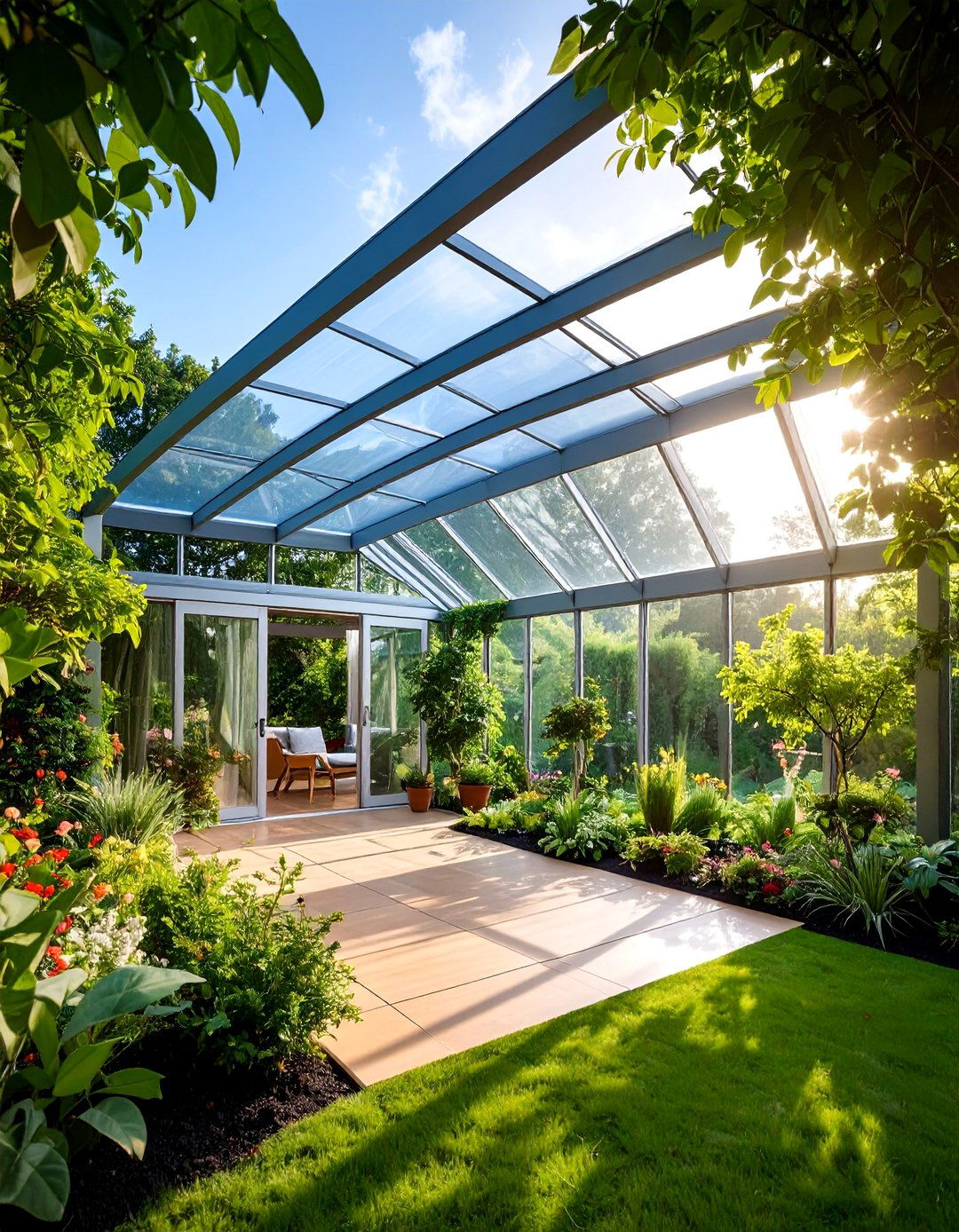 Polycarbonate Roofing Pergola Cover - 25 Pergola Cover Ideas