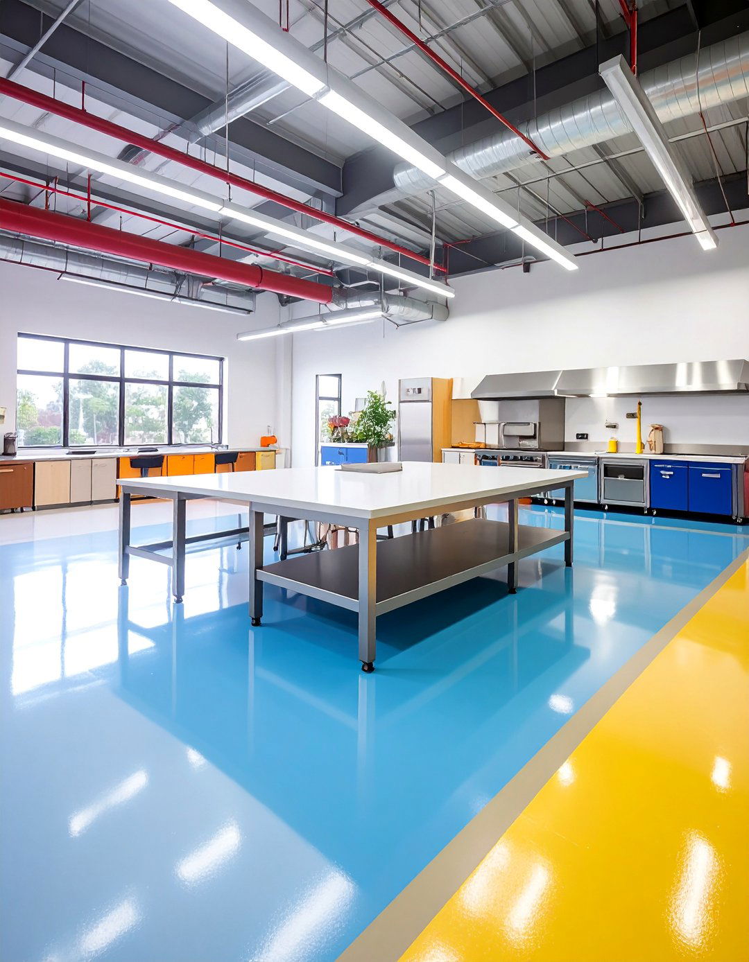 Polyurethane Concrete Coating - 25 Types of Concrete Floor Finishes