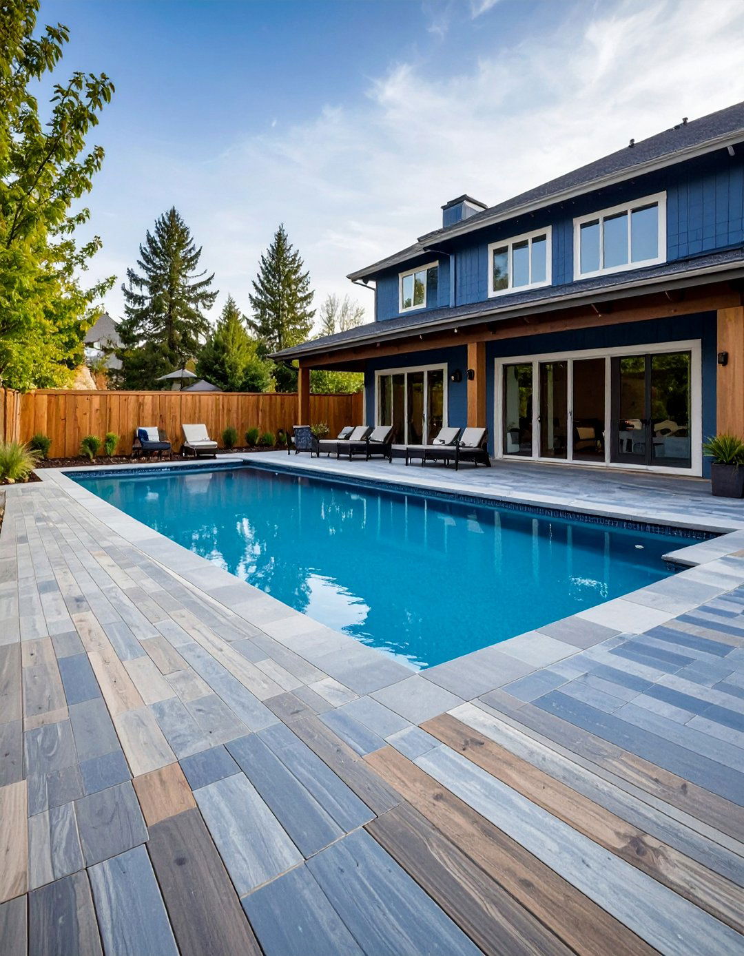 Pool Deck Bluestone Patio - 25 Bluestone Patio Ideas
