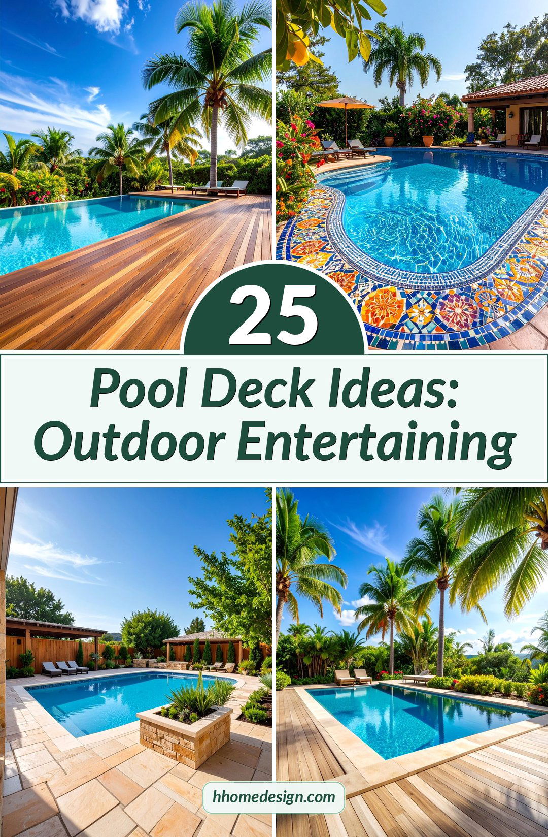 25 Pool Deck Ideas Outdoor Entertaining