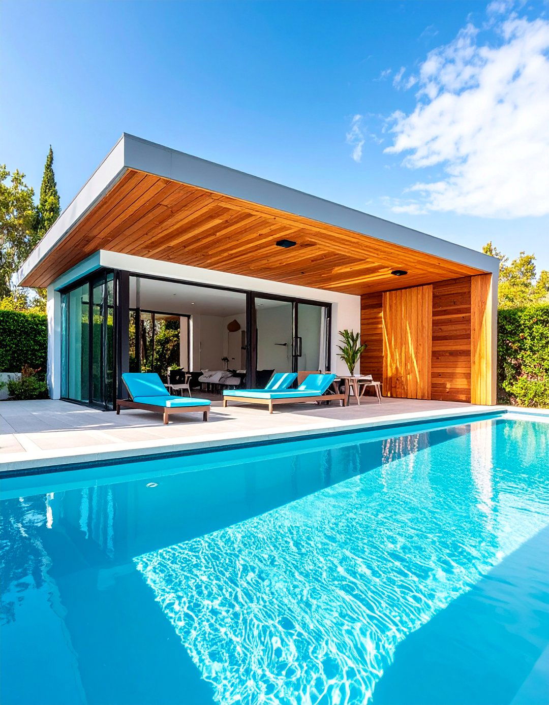 Pool Gazebo with Storage Solutions - 25 Pool Gazebo Ideas