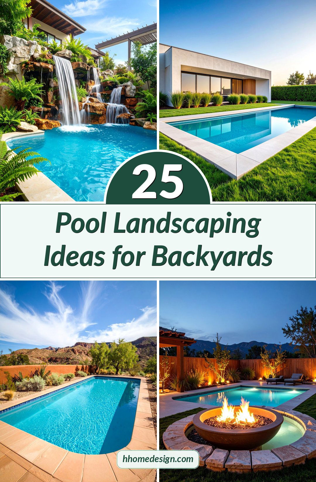 25 Pool Landscaping Ideas for Backyards