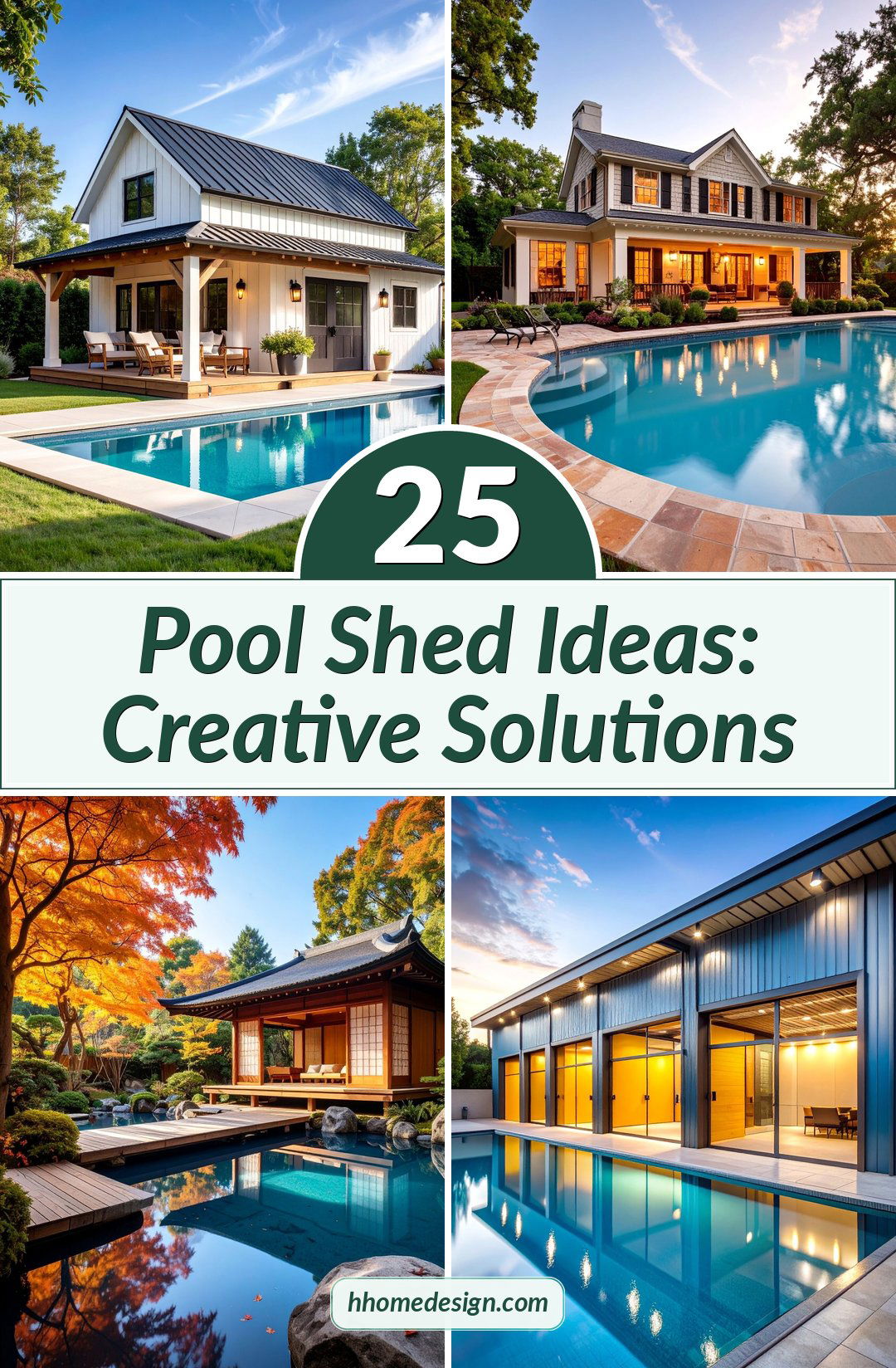 25 Pool Shed Ideas Creative Solutions