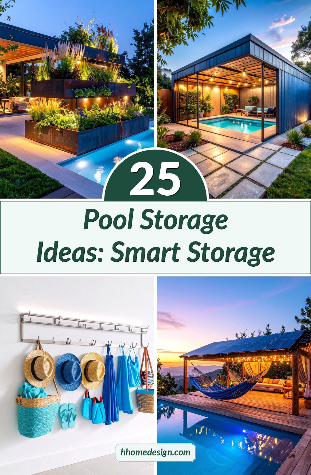 25 Pool Storage Ideas Smart Storage