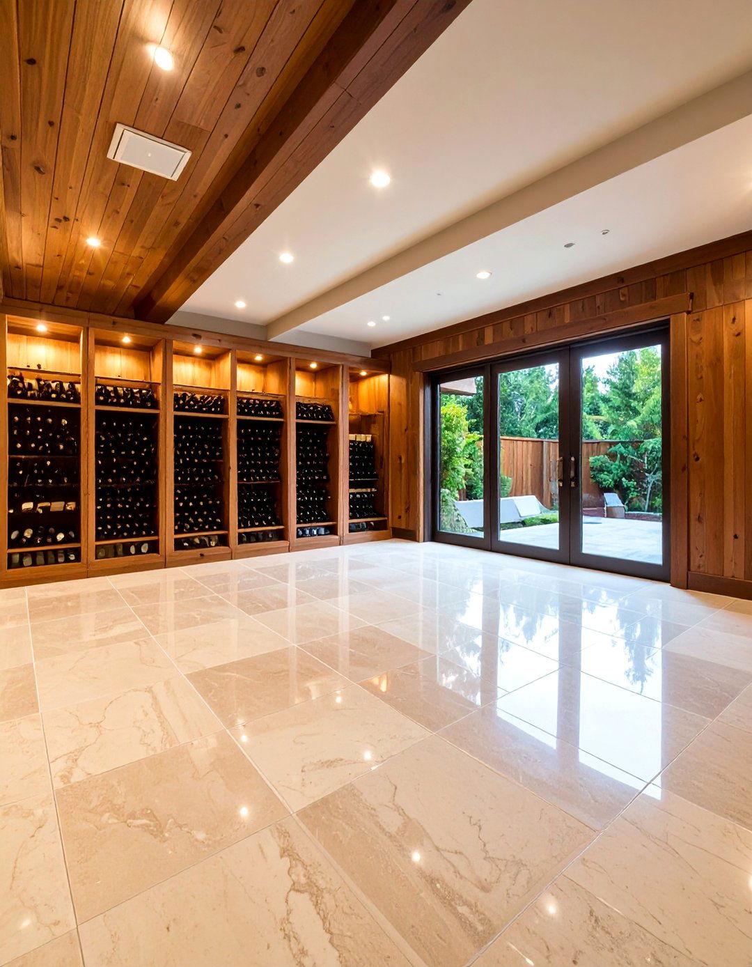 Porcelain Tile Basement Floor - 25 Basement Floor Ideas