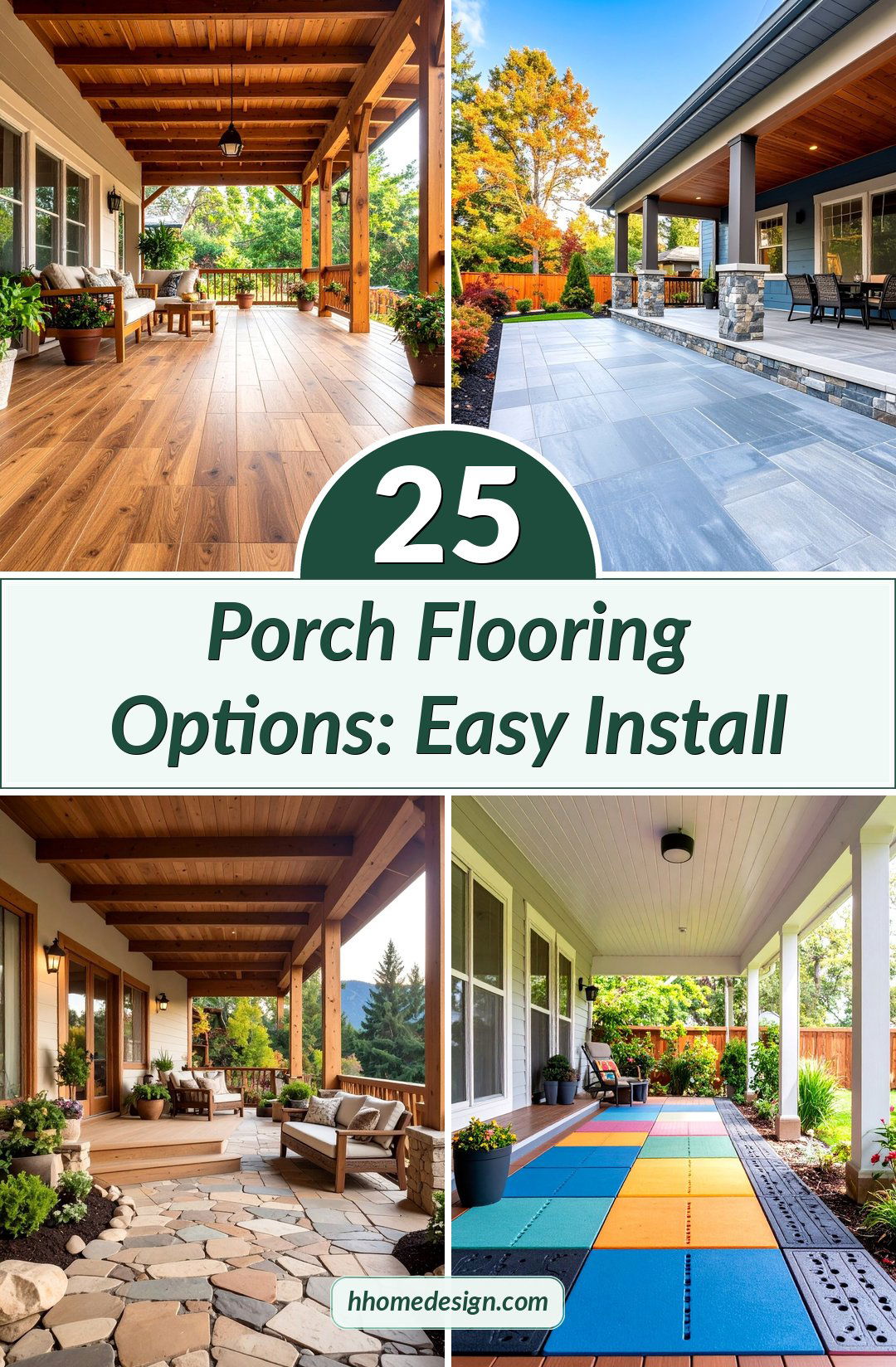 25 Porch Flooring Options Easy Install