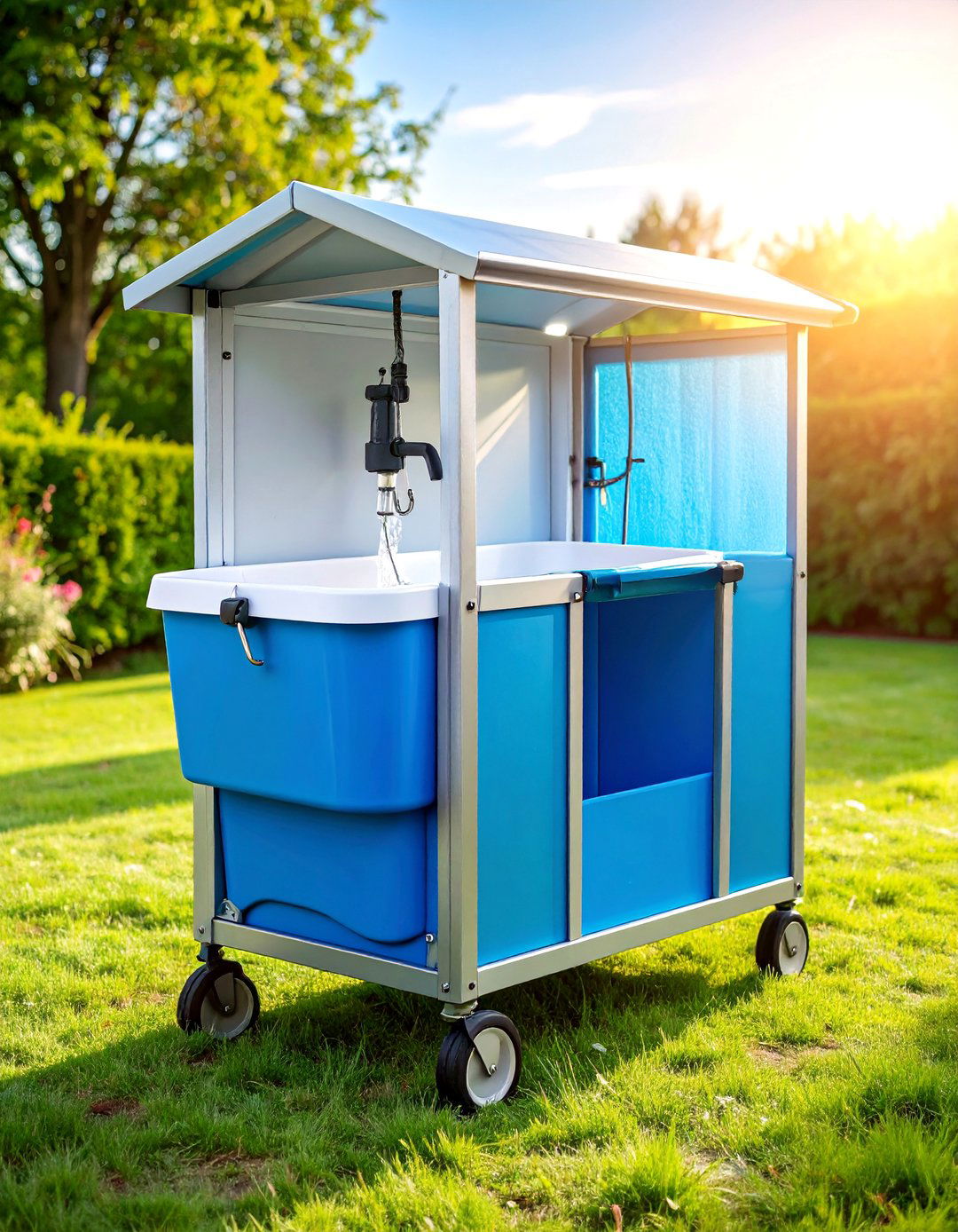 Portable Elevated Folding Wash Station - 25 Dog Wash Station Ideas