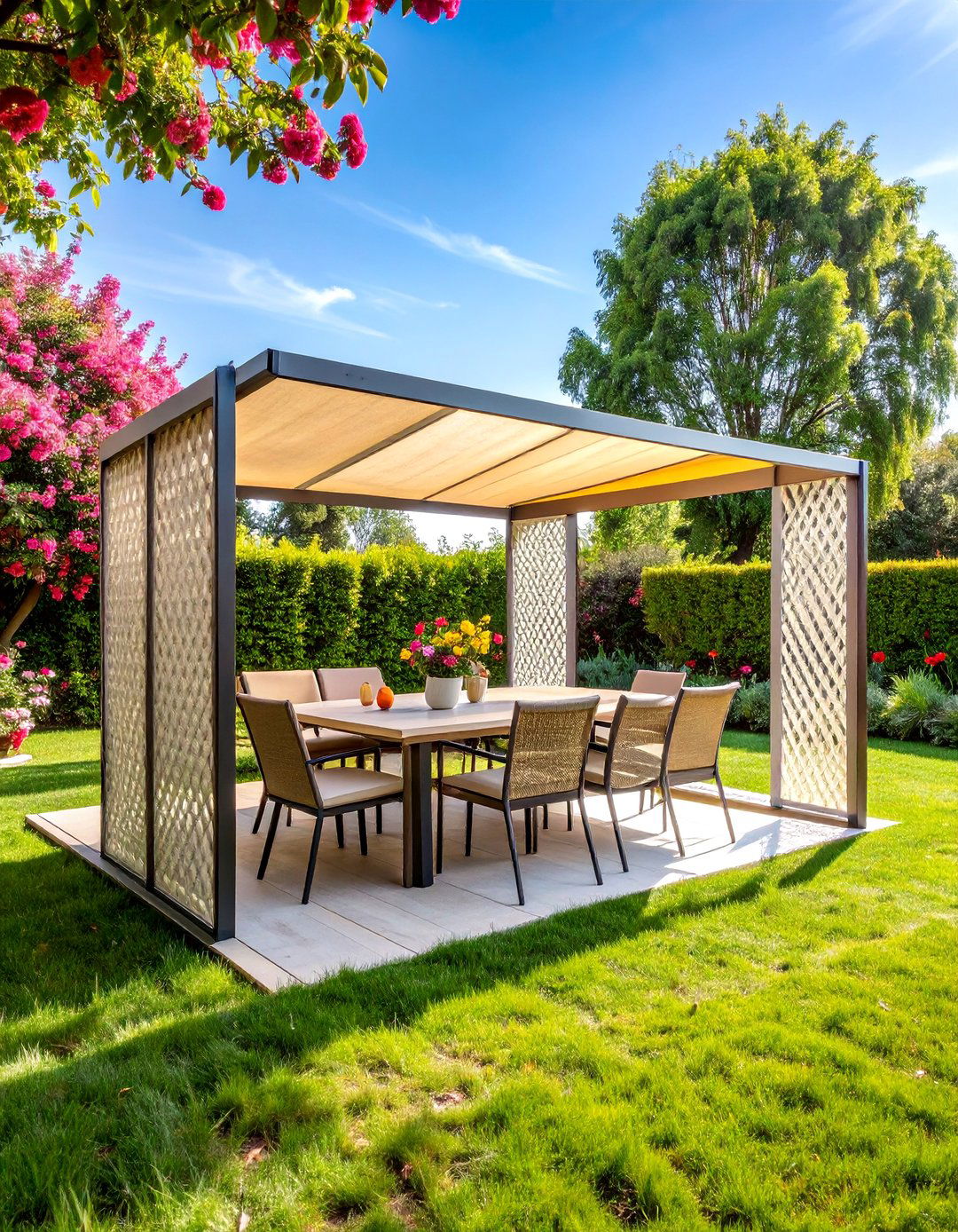 Portable Lattice Screen Panels - 25 Deck Lattice Ideas