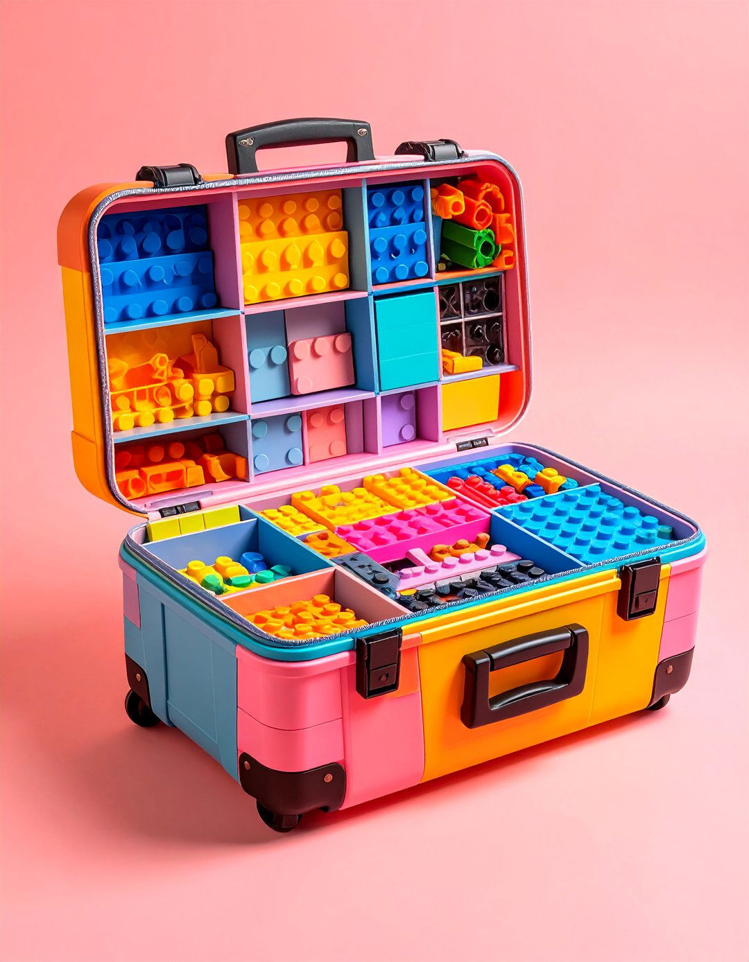 Portable Travel Building Kit System - 25 Lego Storage Ideas