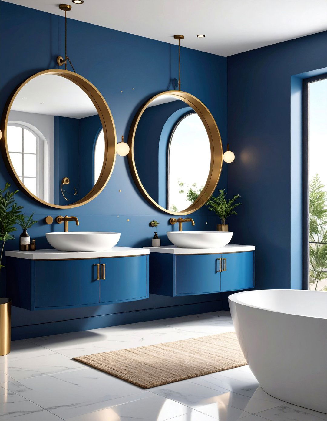 Porthole Window Haven - 25 Nautical Bathroom Ideas