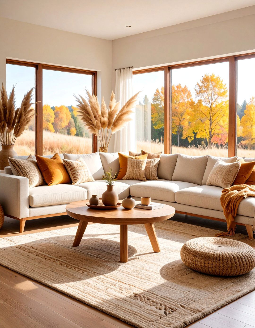 Prairie Grassland Inspired Design - 25 Earthy Living Room Decor Ideas