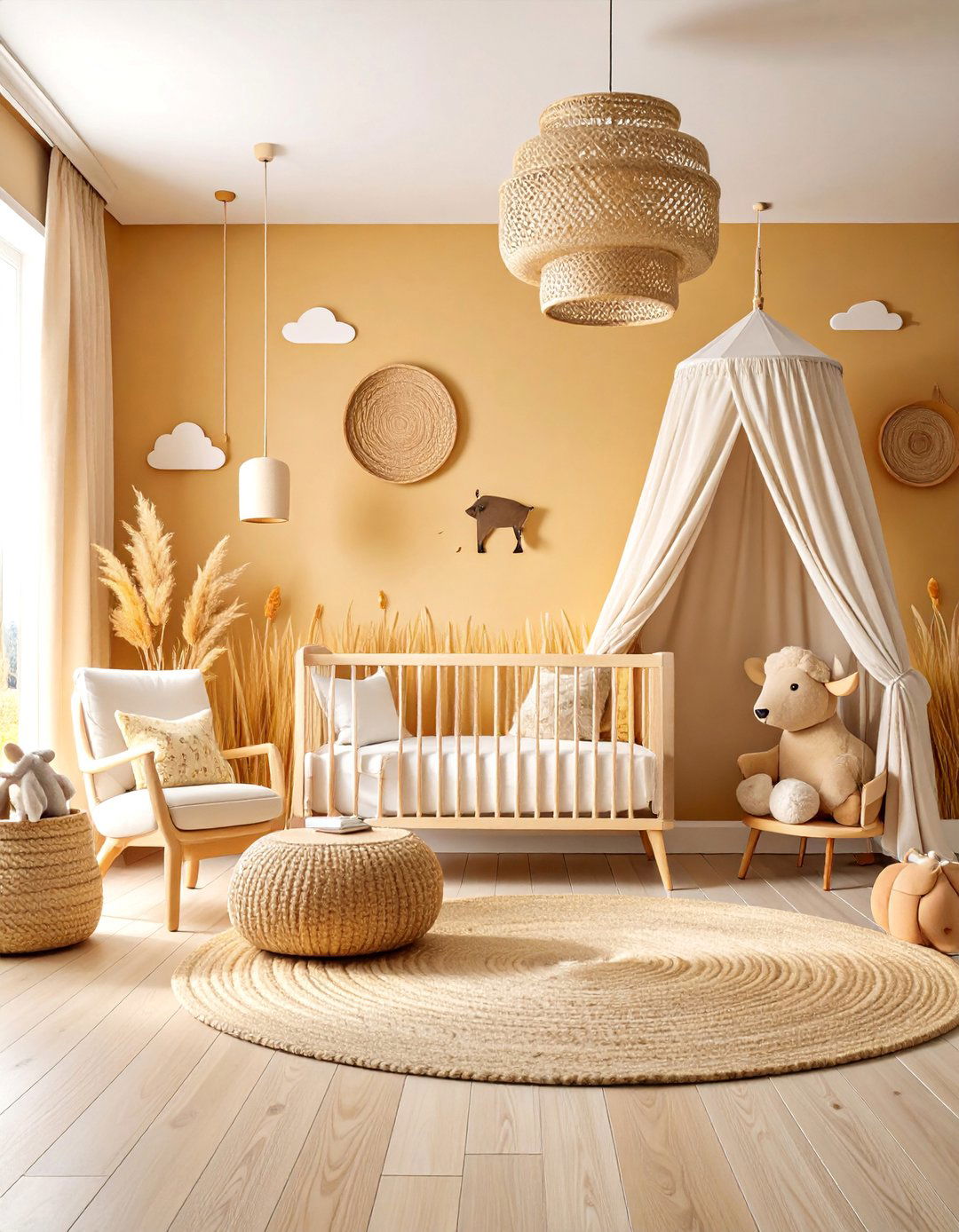 Prairie Grassland Nursery Design - 25 Nature Themed Nursery Ideas