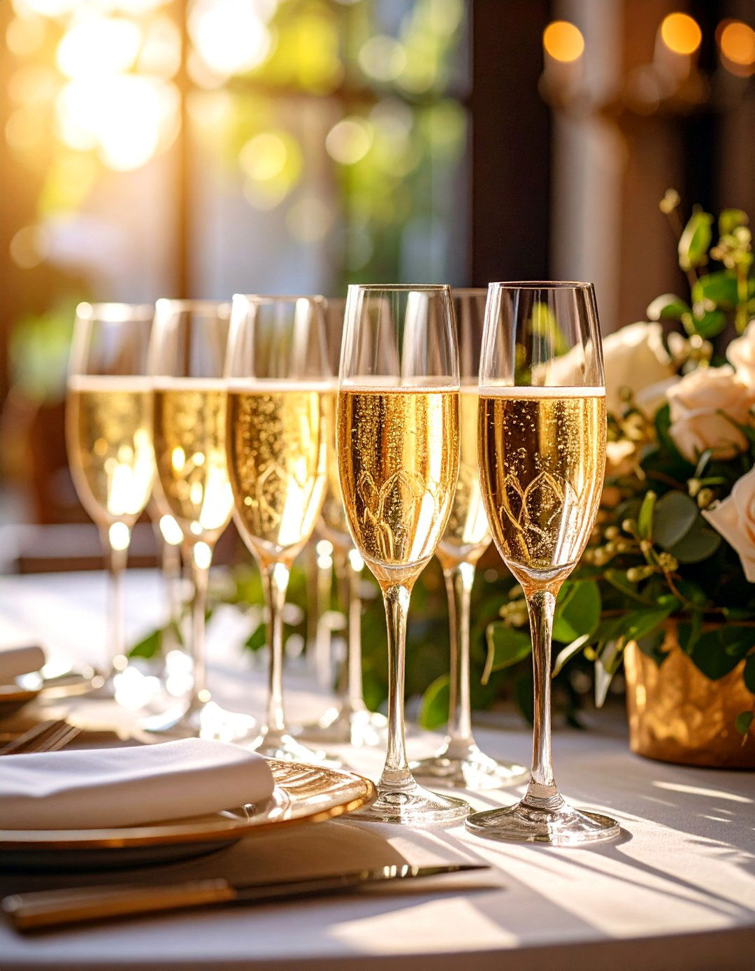 Premium Champagne Flutes with Personalization - 25 Wedding Gift Ideas for Couples